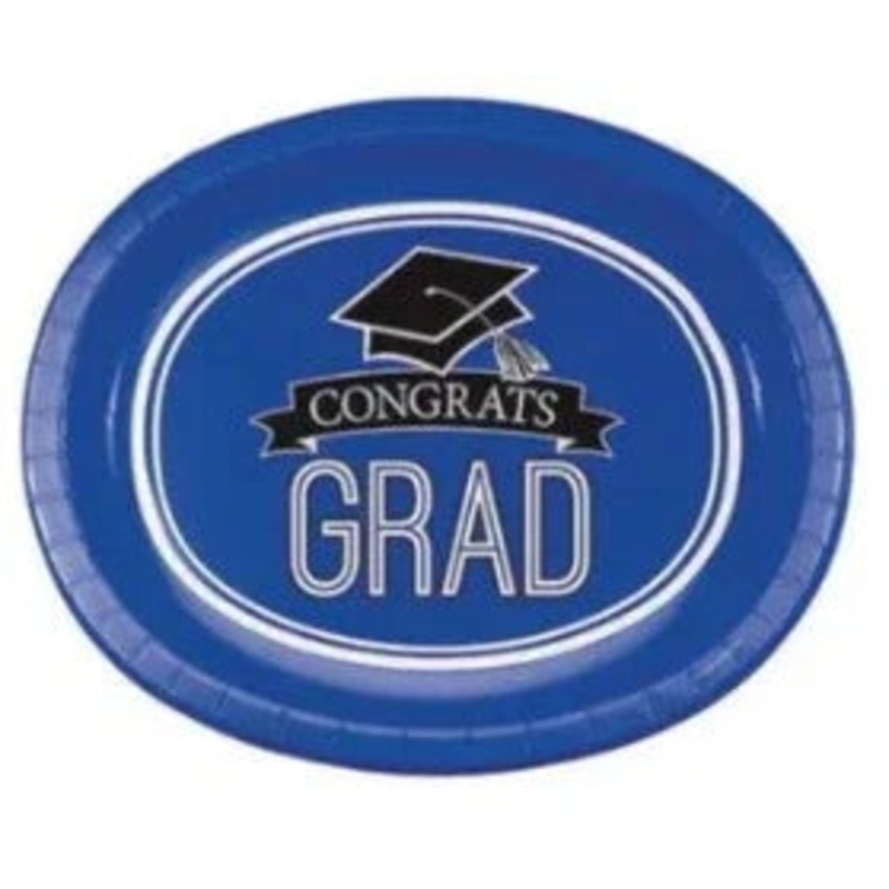 Congrats Grad Oval Platter
