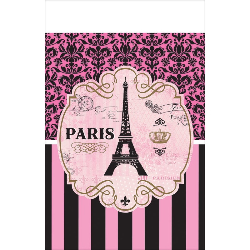 Day In Paris Plastic Tablecover