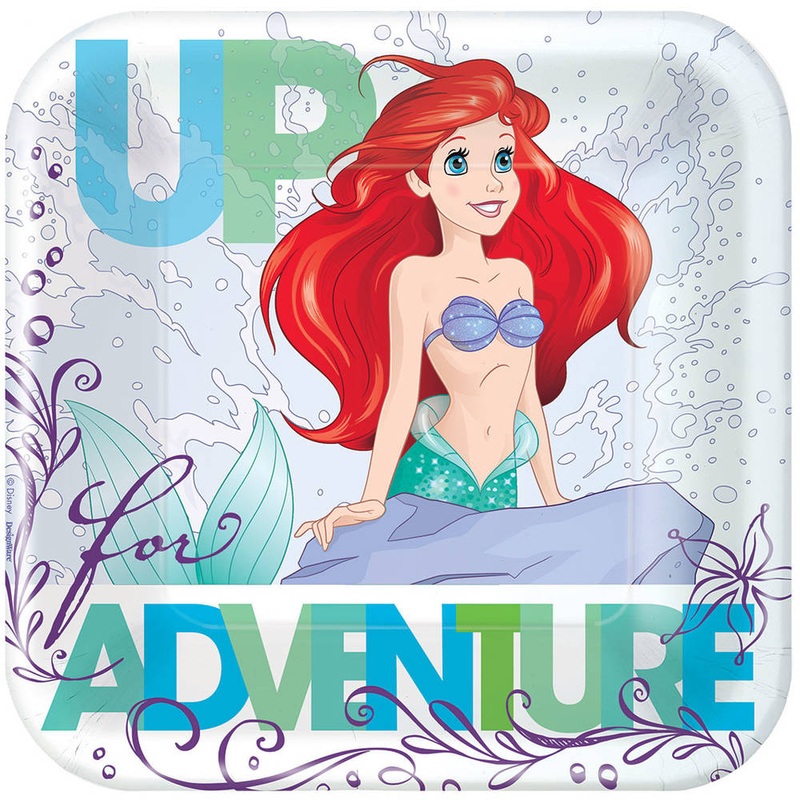 Disney Ariel Dream Big Dessert Plates (8ct)