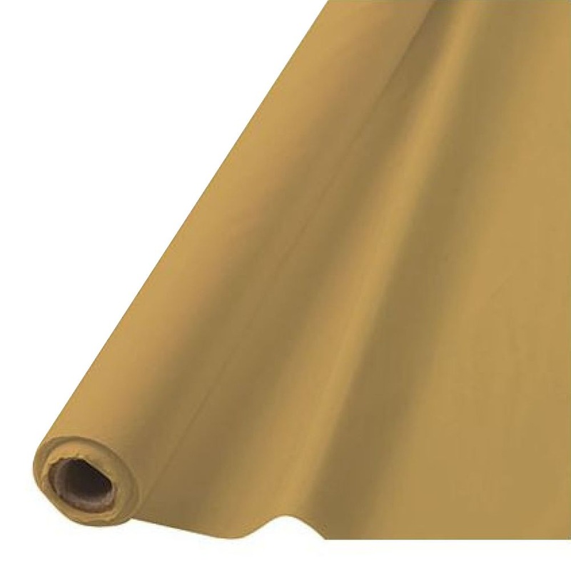 Gold Plastic Table Roll 40"X 100'
