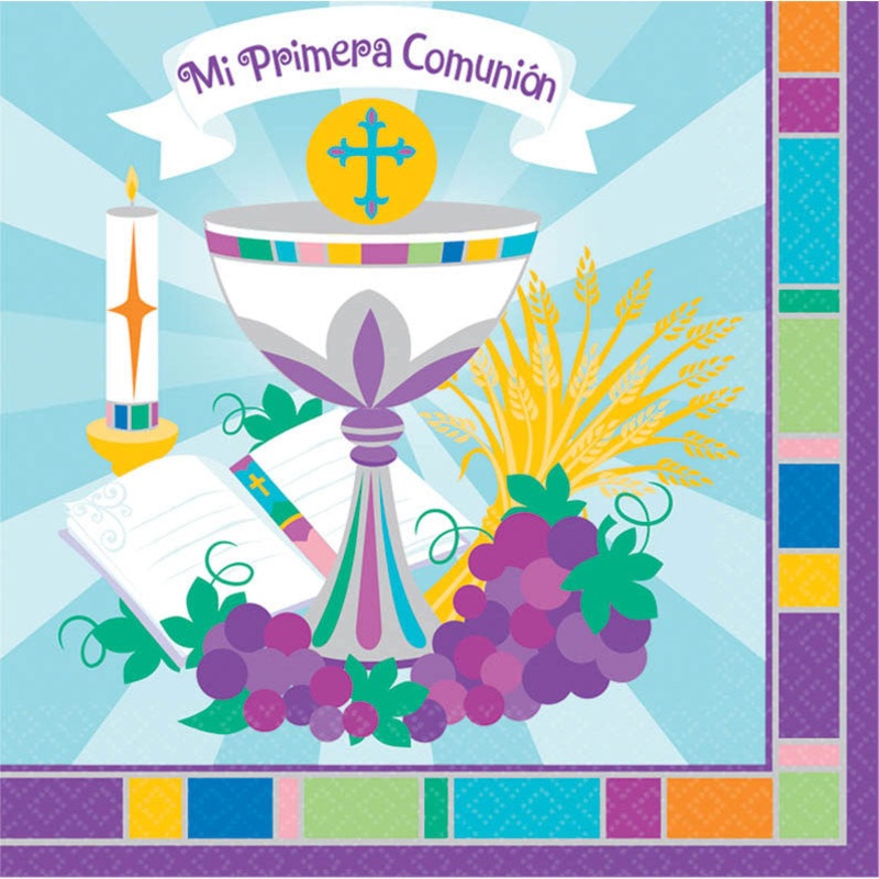 Mi Primera Comunion Luncheon Napkins (16ct)