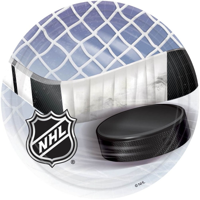 NHL Ice Time! Dessert Plates (8ct)