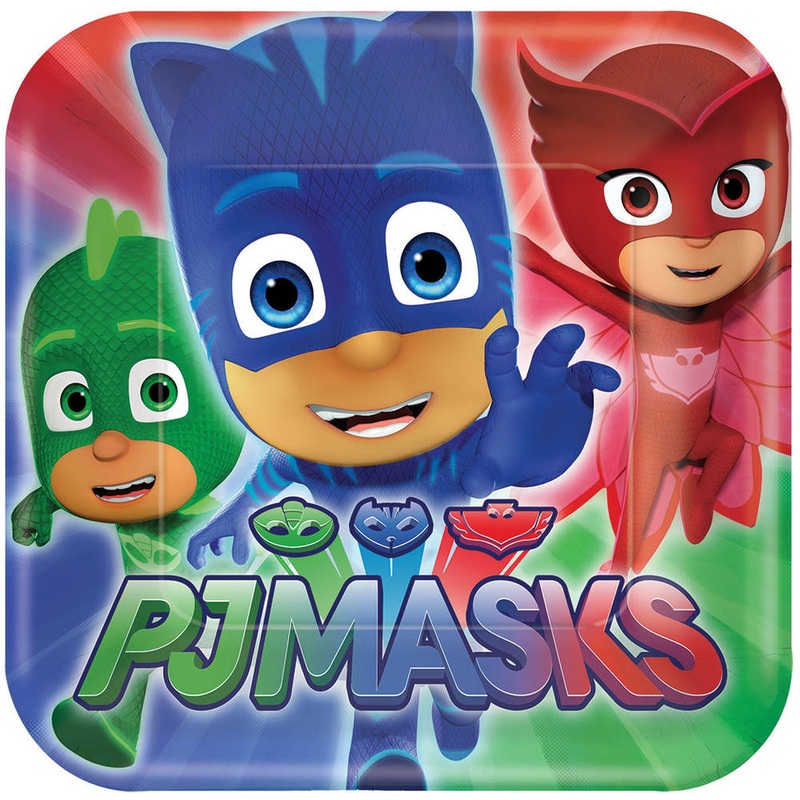 PJ Masks Dessert Plates (8 ct)