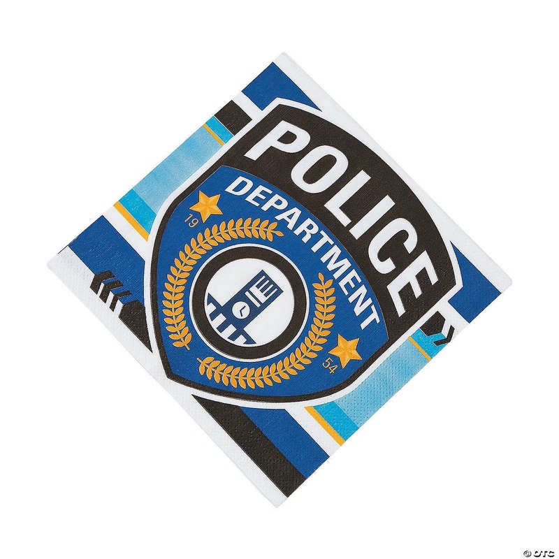 Police Party Lunch Napkin