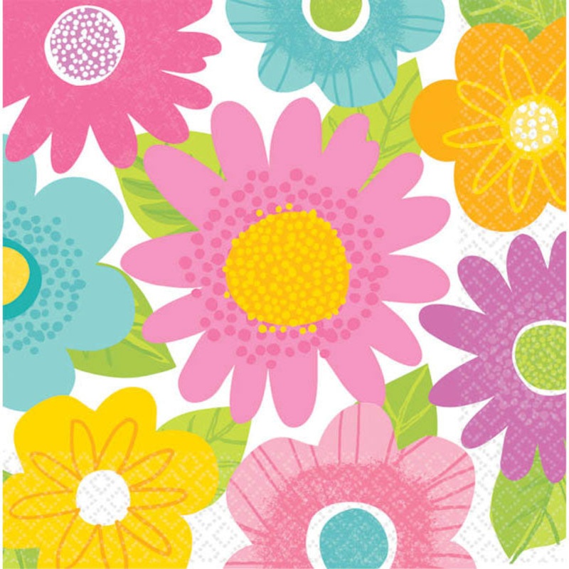 Spring Fling Beverage Napkins (16ct)