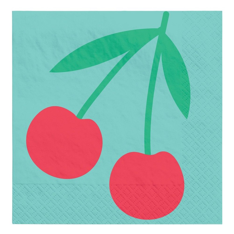 Tutti Frutti Beverage Napkins, 16ct