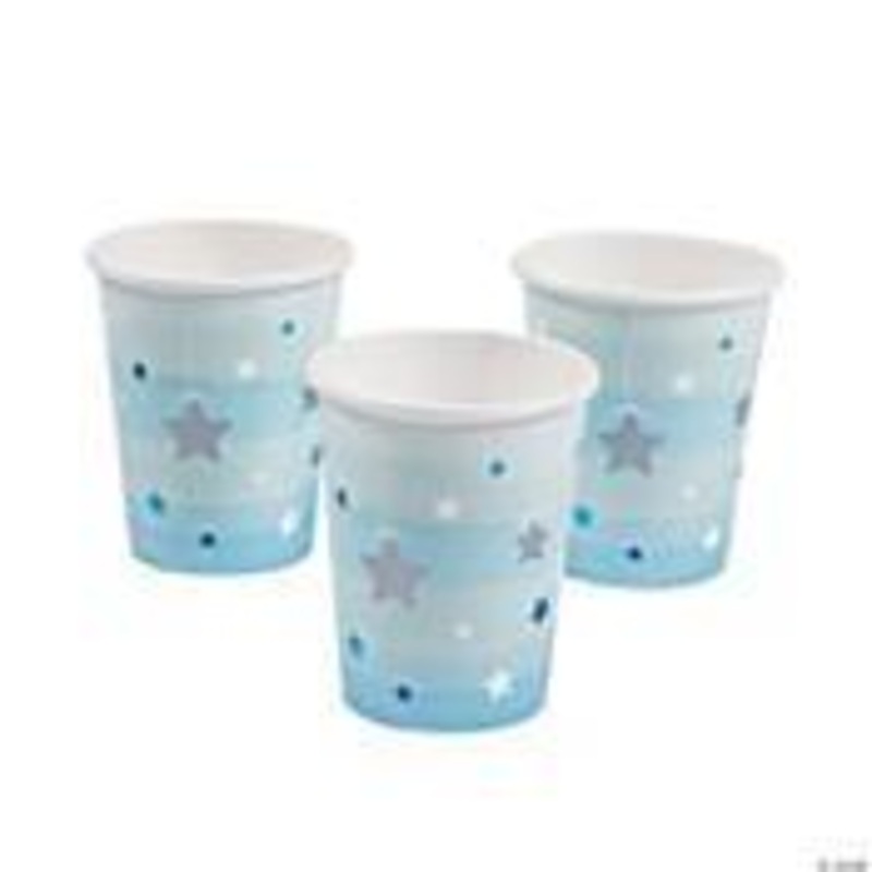 Twinkle Little Star Blue Cup 9oz/8ct