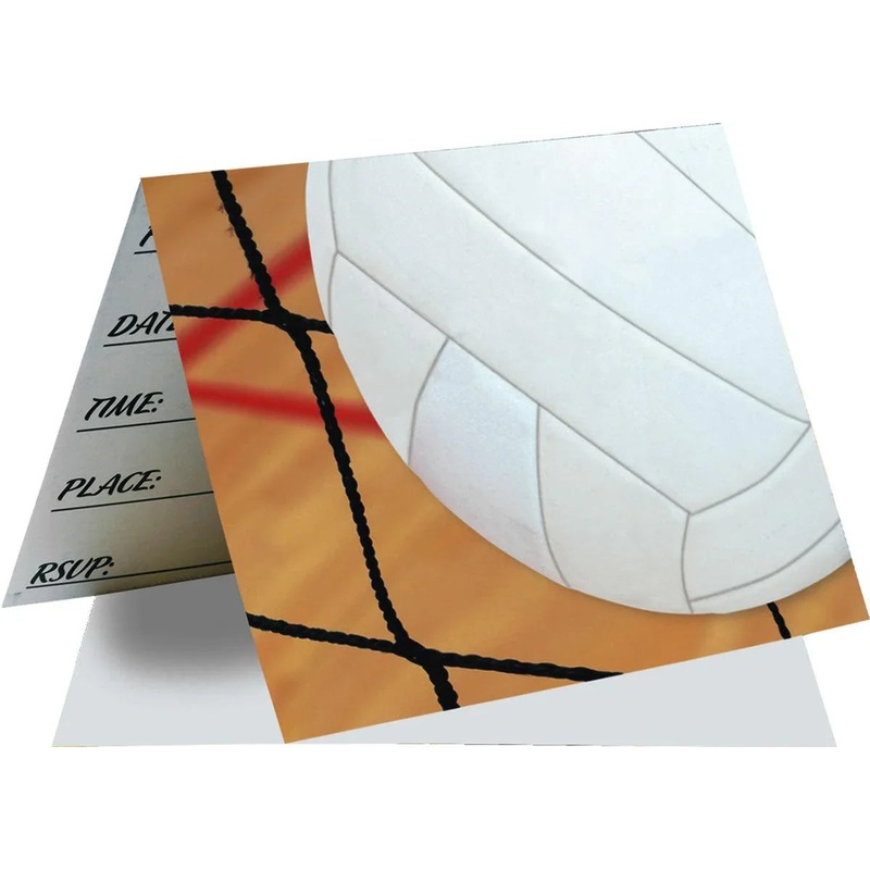 Volleyball Invitations