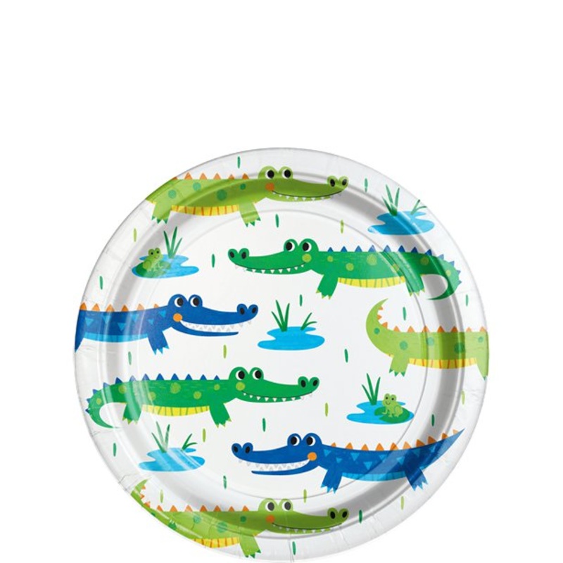 Alligator Party Plates (Pk8)