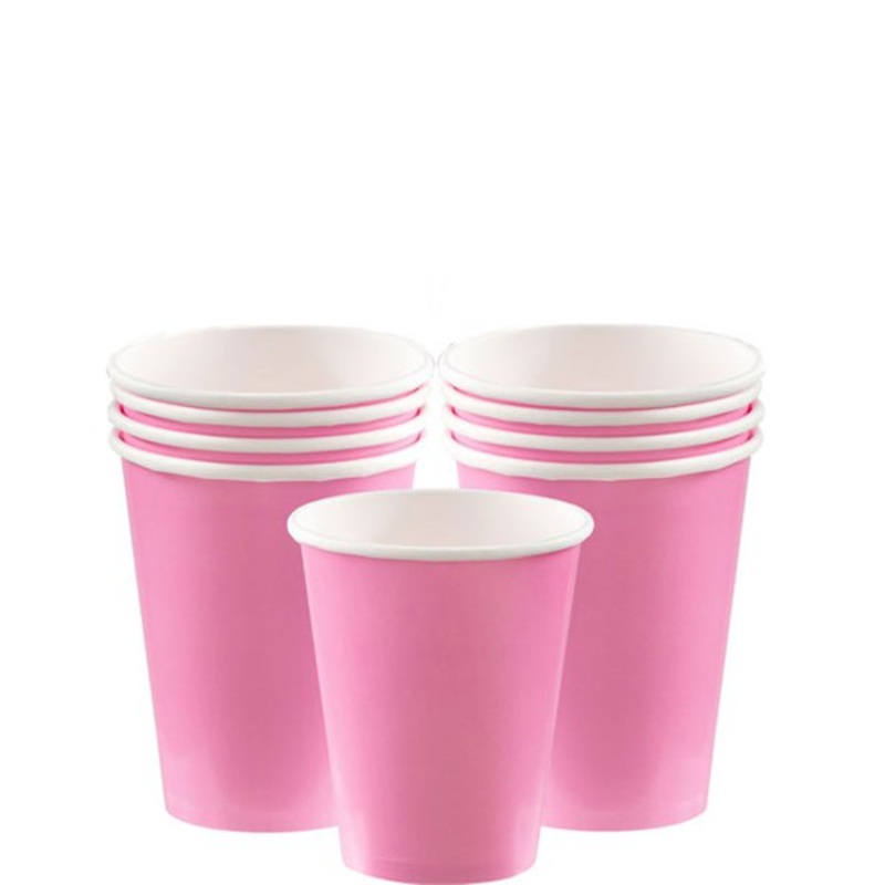 Baby Pink Paper Cups (PK8)