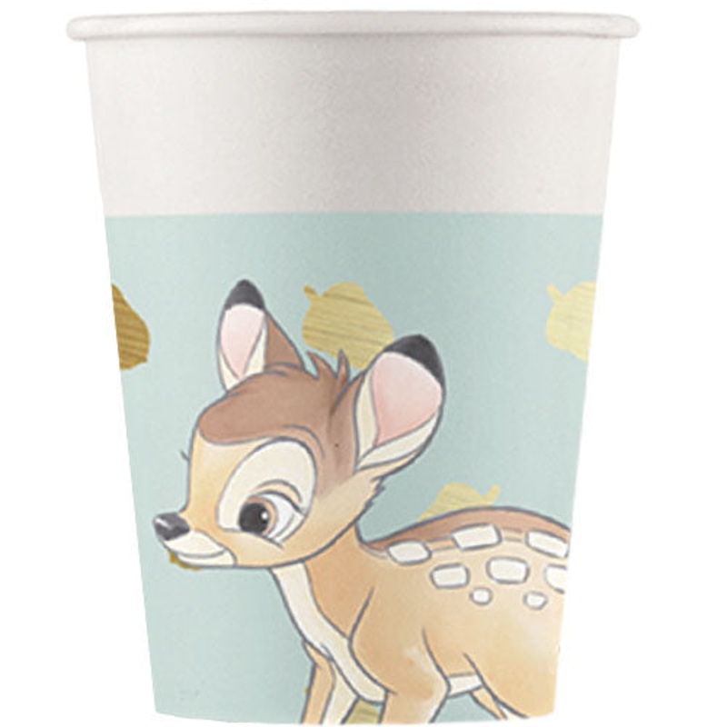 Bambi Cutie Paper Cups Pk 8