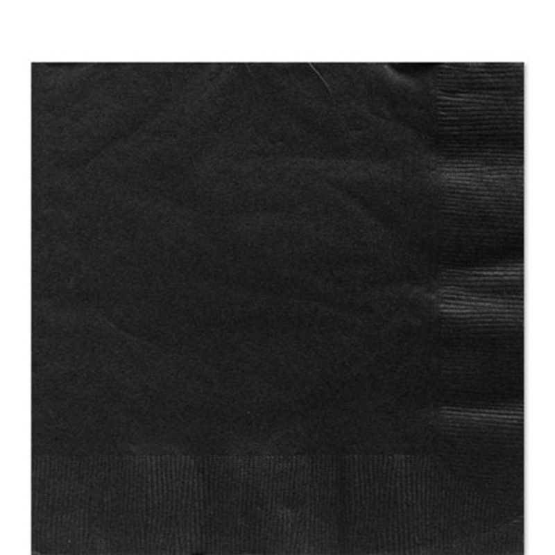 Black Napkins (Pk20)