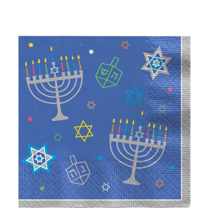 Hanukkah Paper Napkins (Pk12)