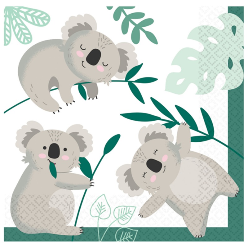 Koala Party Napkins (Pk16)