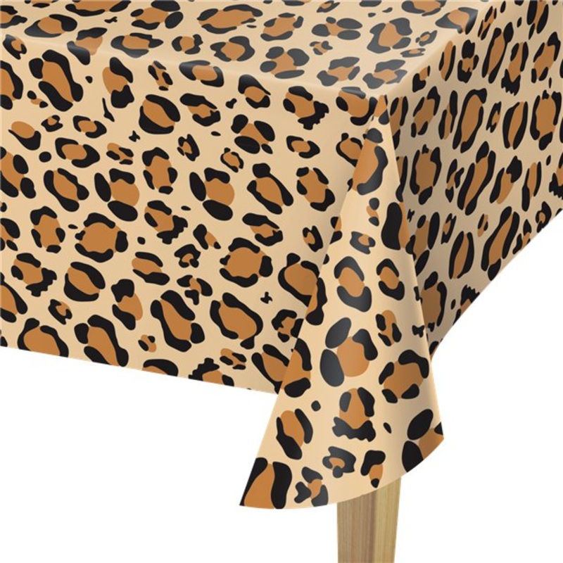 Leopard Print Table Cover
