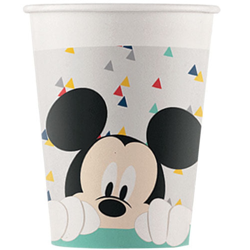 Mickey Mouse Party Cups (Pk8)