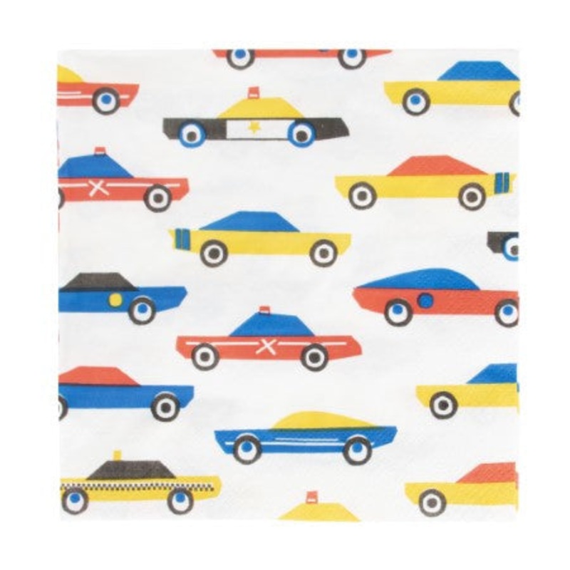 PAPER NAPKINS - CARS