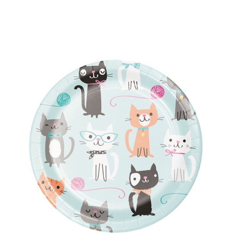 Purr-fect Plates (Pk8)