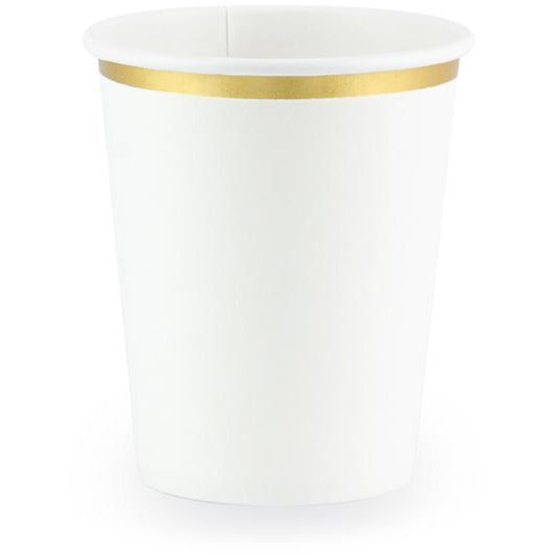 White Cups (Pk6)