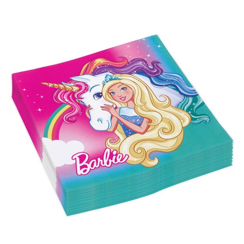 Barbie Party Napkins (Pk16)