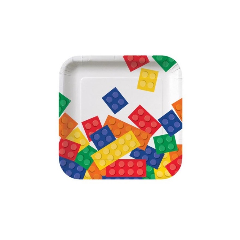 Block Party Lunch Plates - 8pk