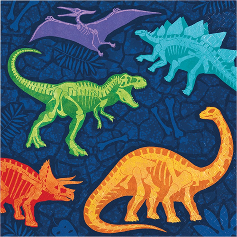 Dinosaur Dig Napkins (Pk16)