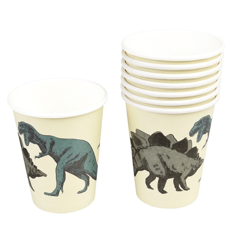 Dinosaur Land Party Cups (Pk8)