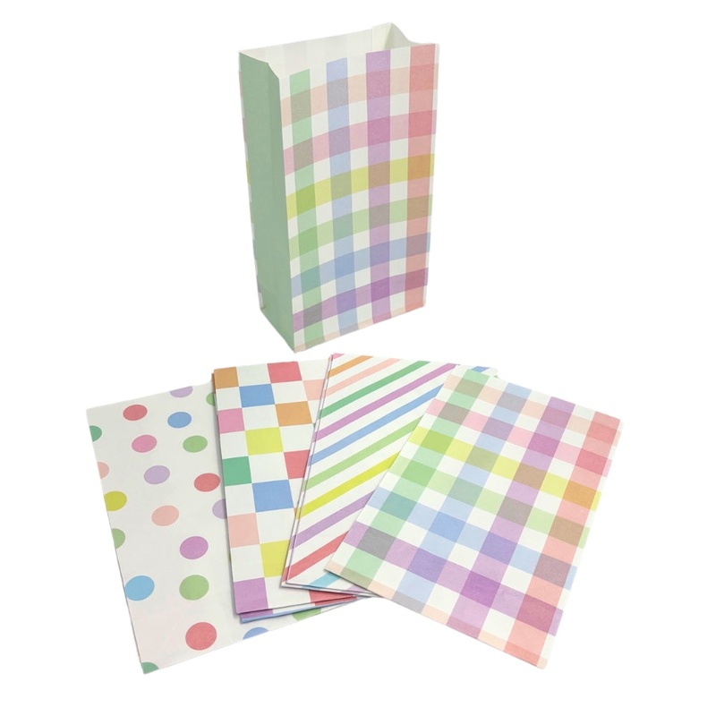 Eco Patterned Treat Bags 8pk