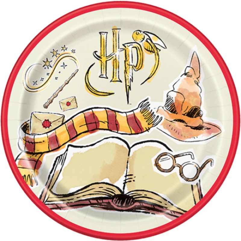 Harry Potter Paper Plates (PK8)