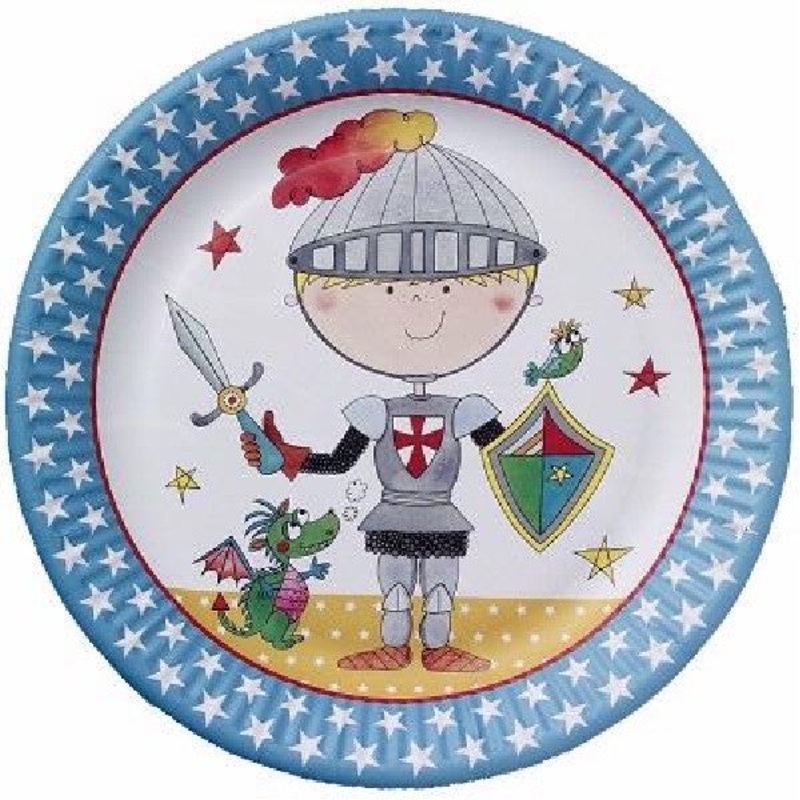 Knight Party Plates (PK8)