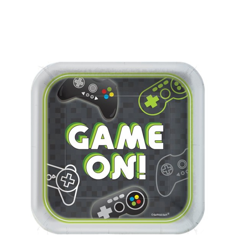 Level Up Party Plates (PK8)