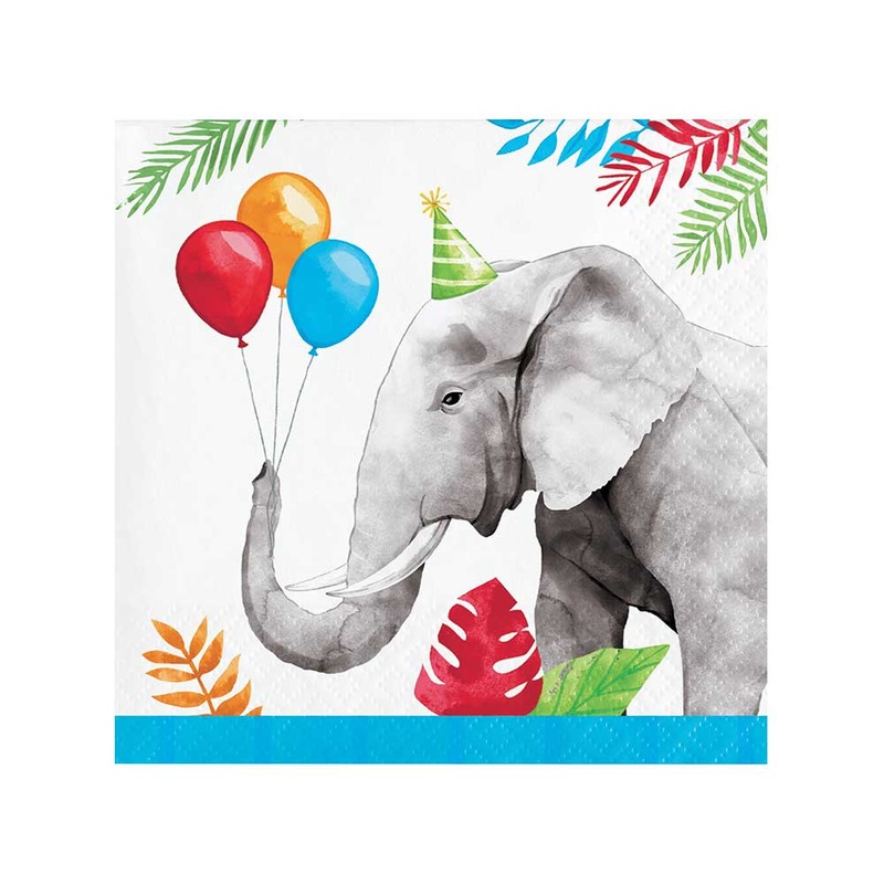 Party Animals Napkins (PK16)