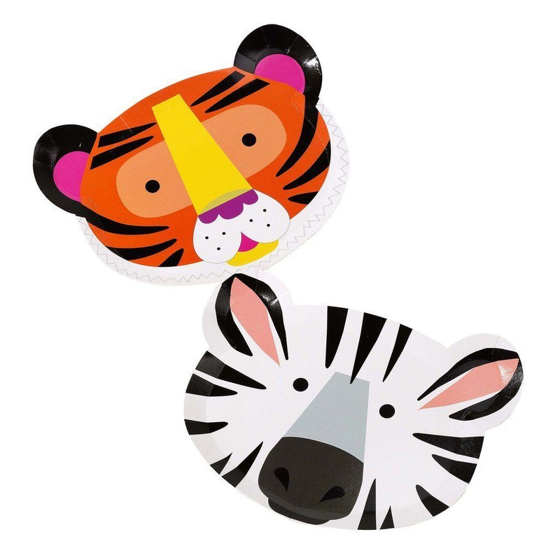 Party Animals Party Plates (Pk12)