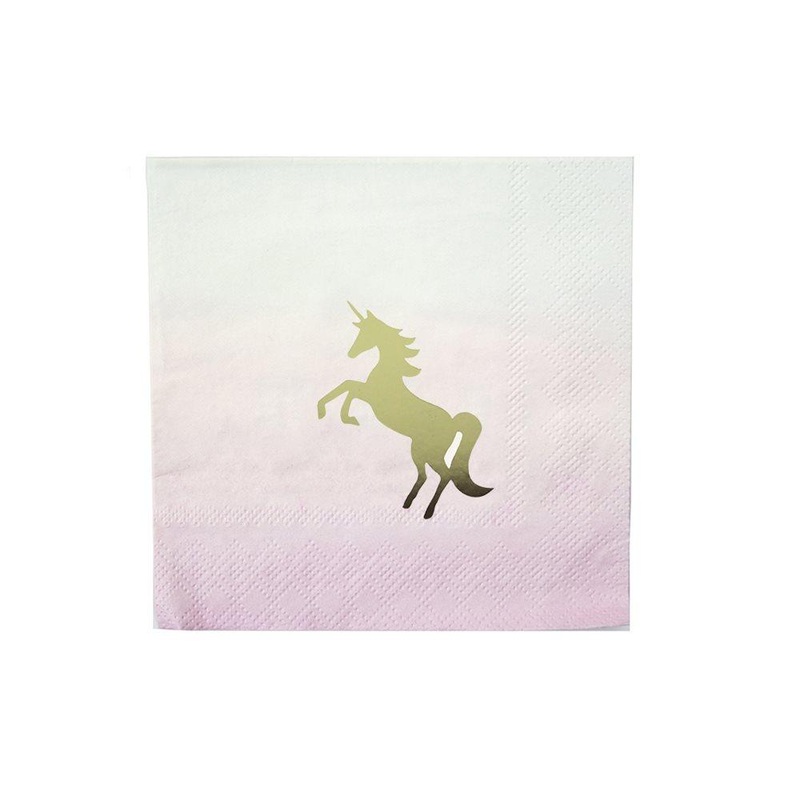Pastel Unicorn Napkins (Pk16)