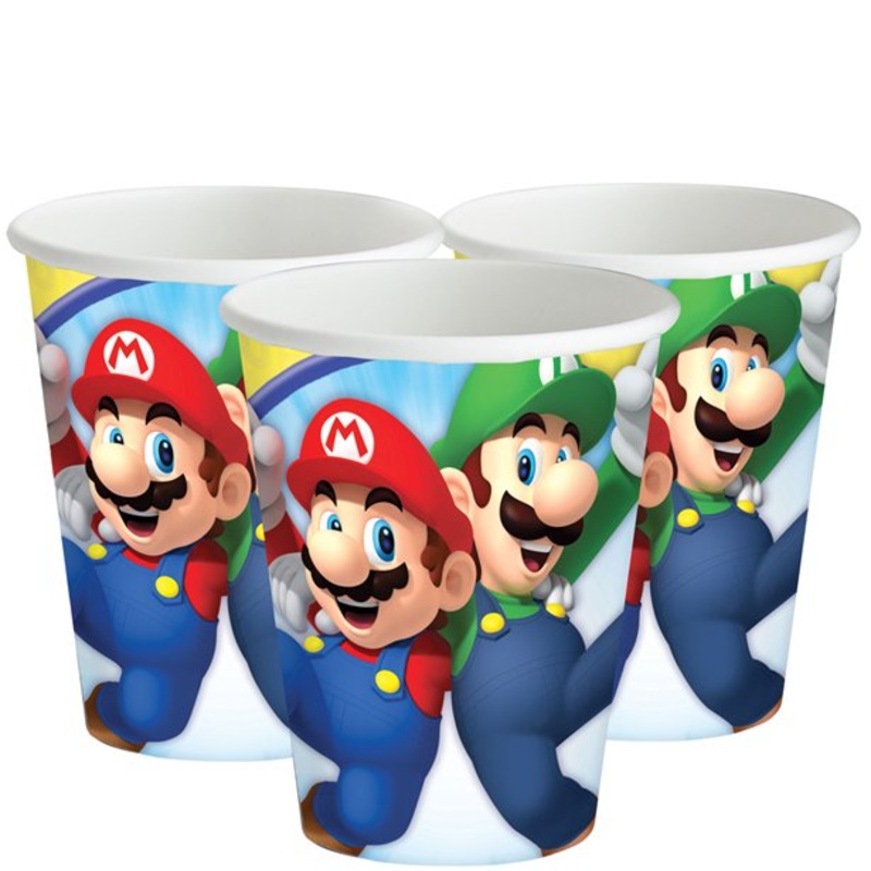 Super Mario Party Cups (Pk8)