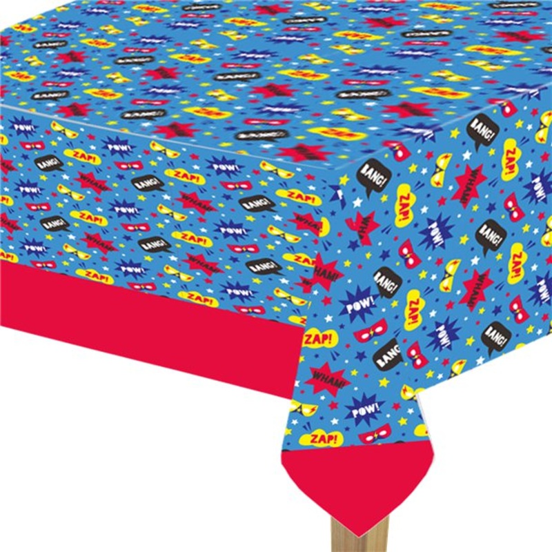 Superhero Party Tablecover