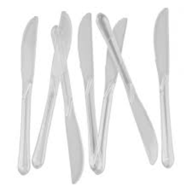 Recyclable Clear Plastic Knives