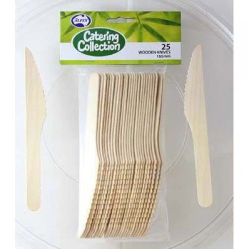 Wooden Knives Pack 25