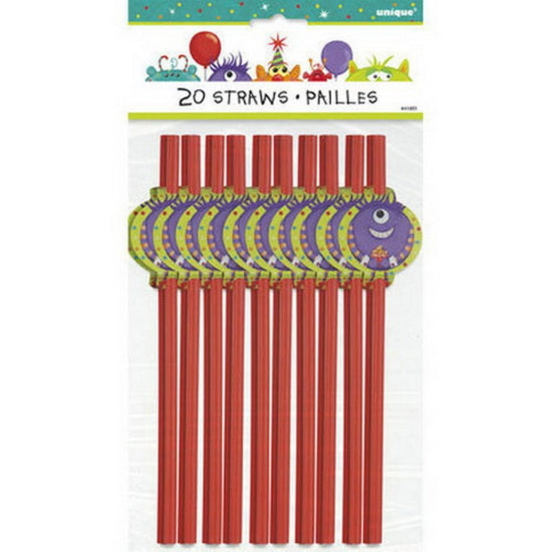 Alien Fun Straws