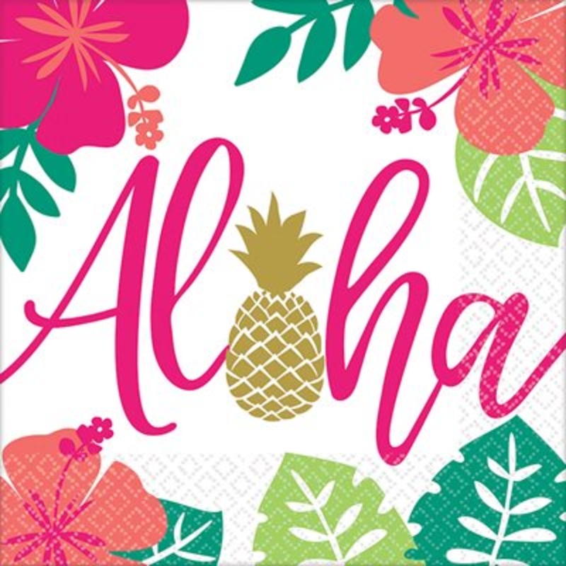 Aloha! Paper Lunch Napkins (20ct)