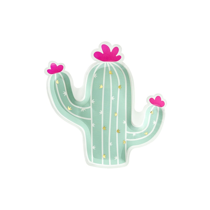 Cactus Plates - 6pcs