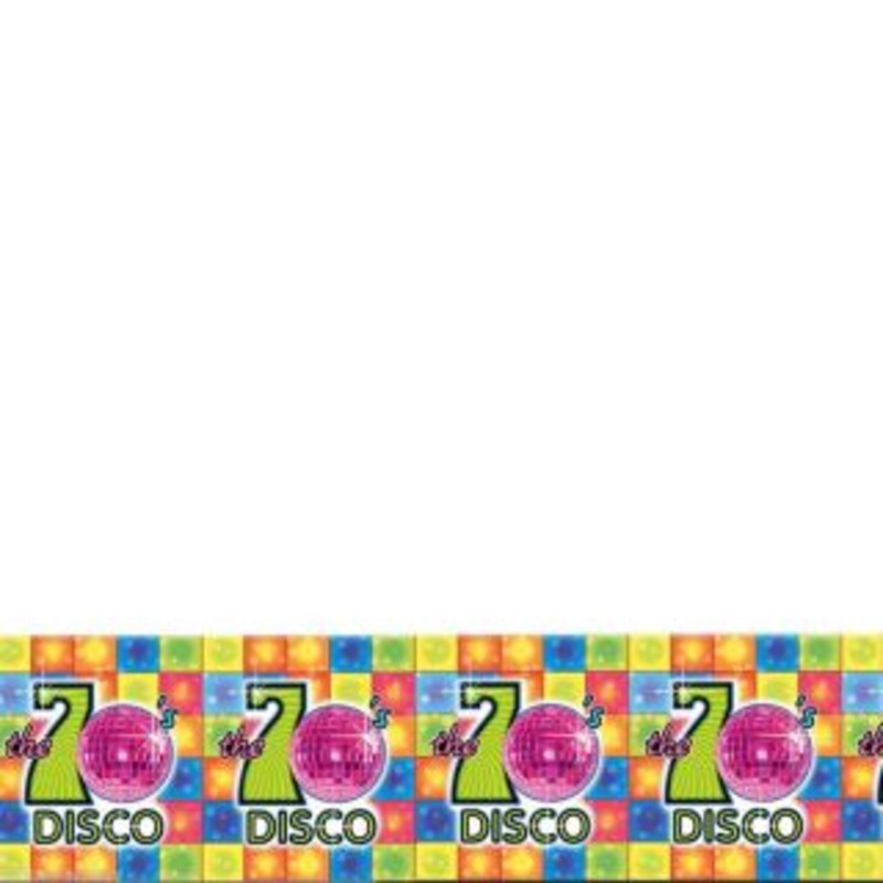 Flashback Fever Paper Tablecover (137x259cm)
