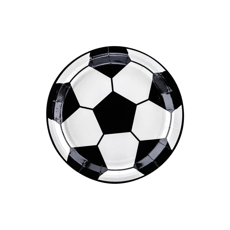 Football Dessert Plates - 6pcs