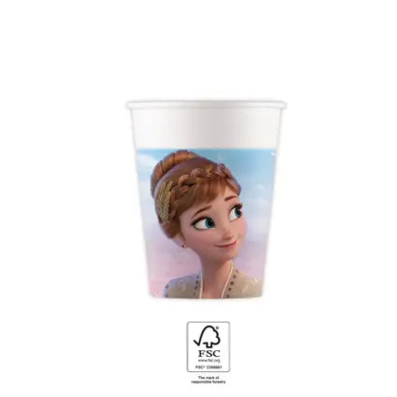 Frozen 2 Paper Cups 200 ml FSC. - 8ct