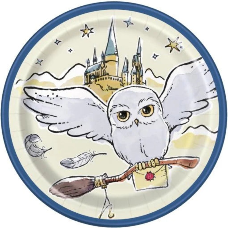 Harry Potter Round 7" Dessert Plates, 8ct