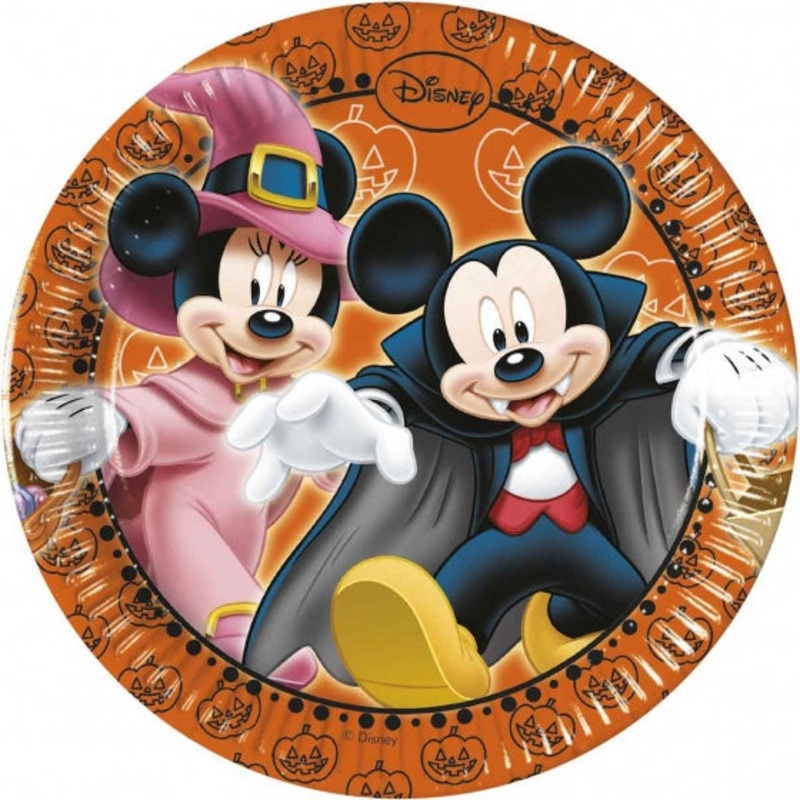 Mickey Mouse Halloween Dessert Plates, 8ct