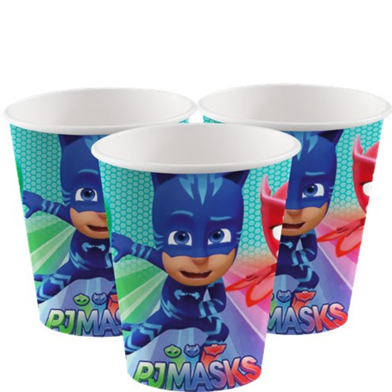 PJ Masks Paper Cups - 180ml