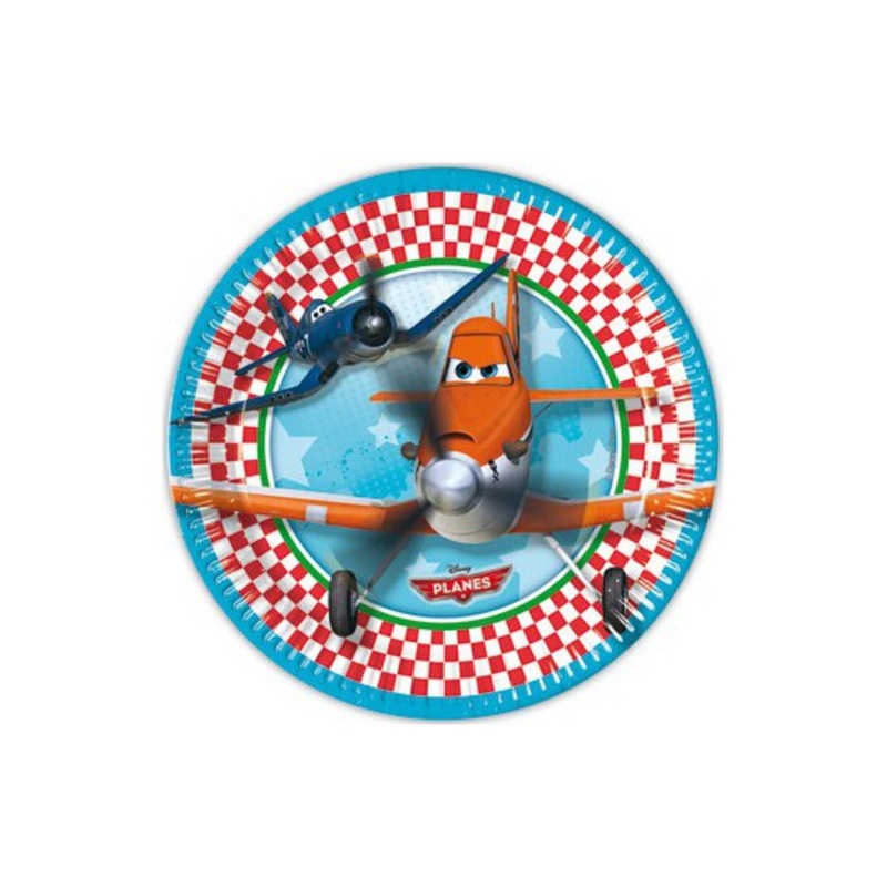 Planes Paper Plates (x8)