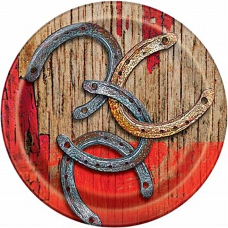 "Rodeo Western Dessert Plates - 8ct