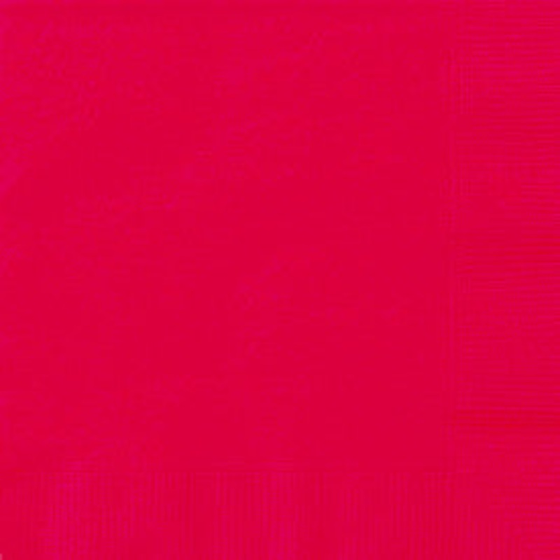 Ruby Red Solid Luncheon Napkins, 20ct